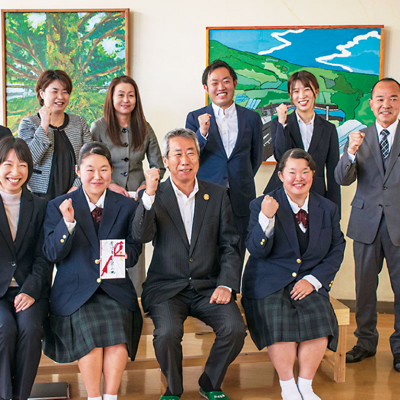 長崎県立希望が丘高等特別支援学校へ寄付